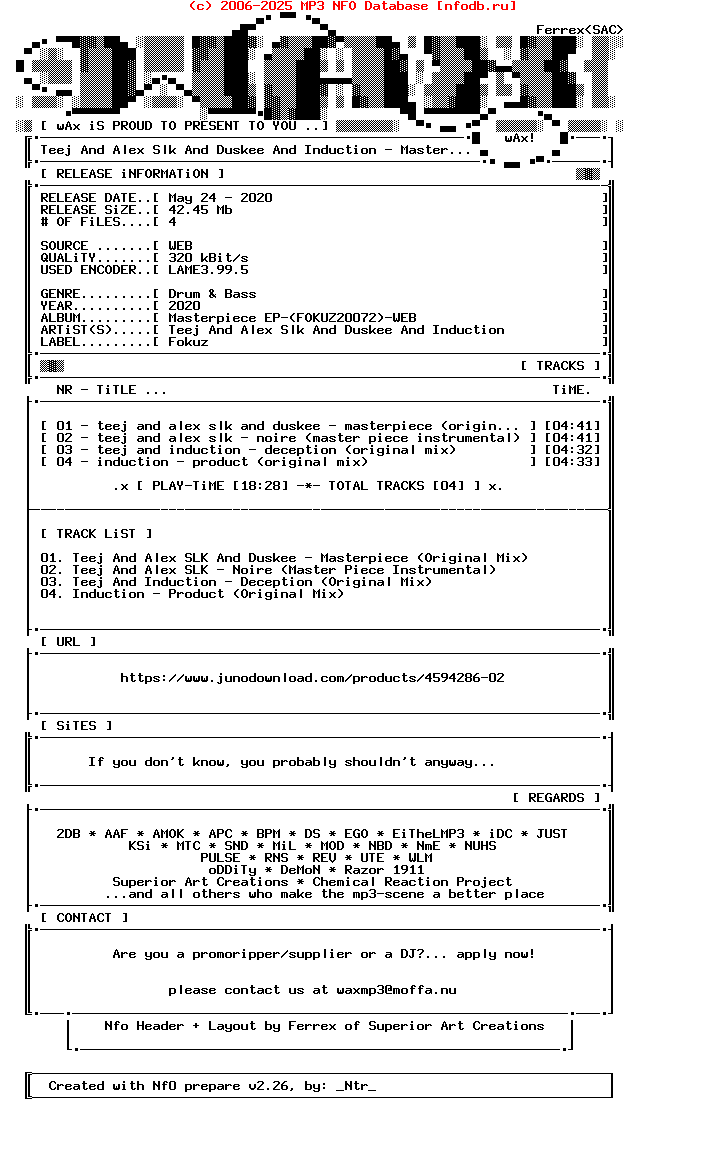 Teej_And_Alex_Slk_And_Duskee_And_Induction-Masterpiece_Ep-(FOKUZ20072)-WEB-2020