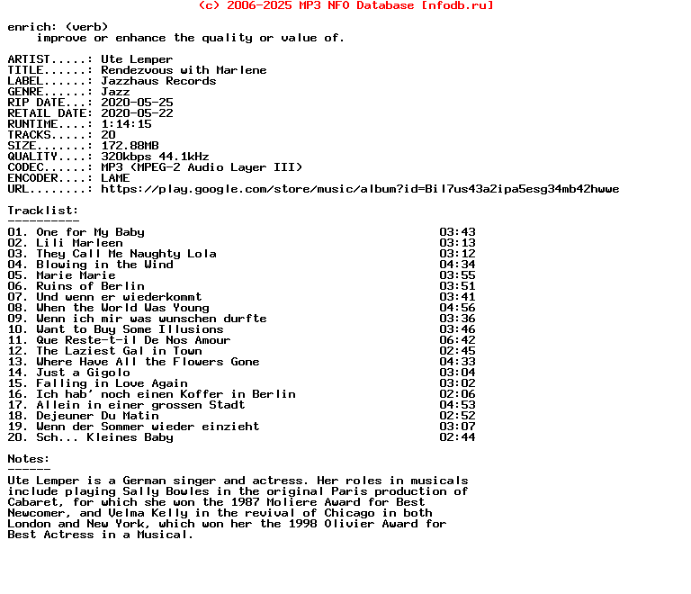 Ute_Lemper-Rendezvous_With_Marlene-WEB-2020