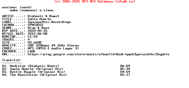 Diphasic_And_Rawst-Santa_Muerte-(SYNCO032)-WEB-2012