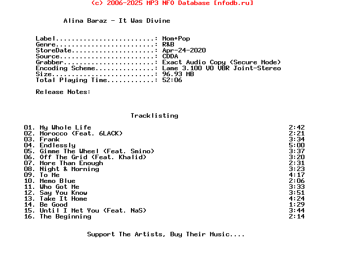 Alina_Baraz-It_Was_Divine-2020