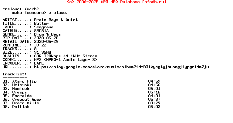 Brain_Rays_And_Quiet-Butter-(SR081A)-WEB-2020