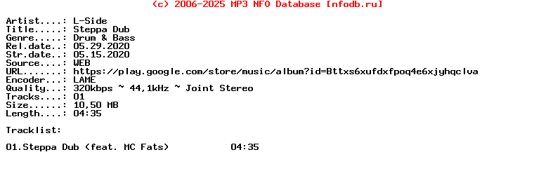 L-Side-Steppa_Dub-(PLV125DD)-Single-WEB-2020