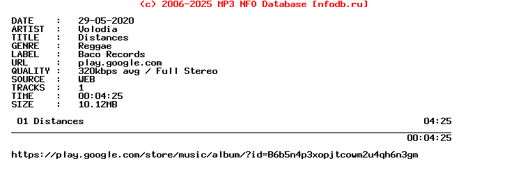 Volodia-Distances-Single-WEB-FR-2020