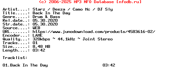 Starz__Deeza__Camo_Mc__Dj_Sly-Back_In_The_Day-(SND017)-Single-WEB-2020