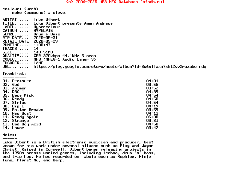 Luke_Vibert-Luke_Vibert_Presents_Amen_Andrews-(HYPELP15)-WEB-2020