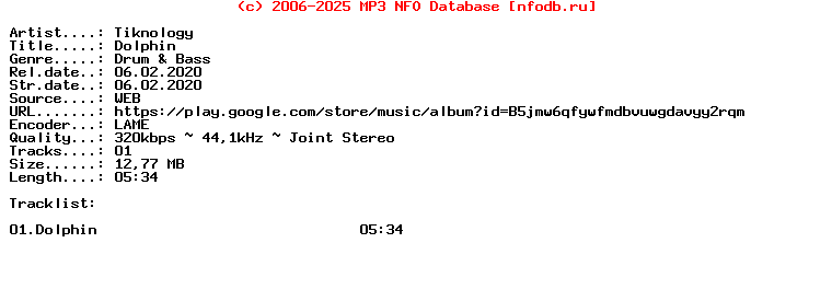 Tiknology-Dolphin-(SHIDZENM029)-Single-WEB-2020