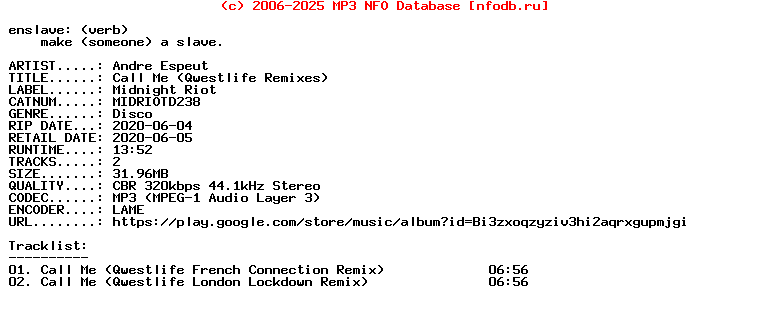 Andre_Espeut-Call_Me_(QWESTLIFE_REMIXES)-(MIDRIOTD238)-WEB-2020
