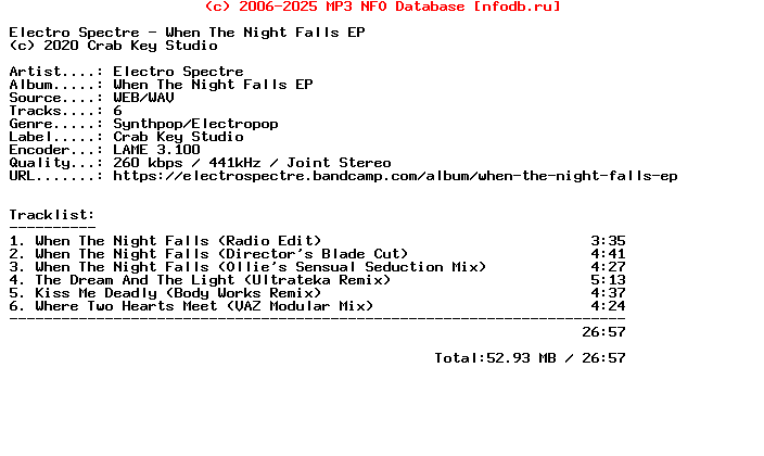 Electro_Spectre-When_The_Night_Falls_Ep-WEB-2020