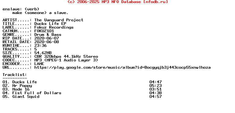 The_Vanguard_Project-Ducks_Life_Ep-(FOKUZ101)-WEB-2020