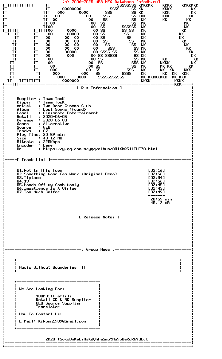 Two_Door_Cinema_Club-Lost_Songs_(FOUND)-WEB-2020
