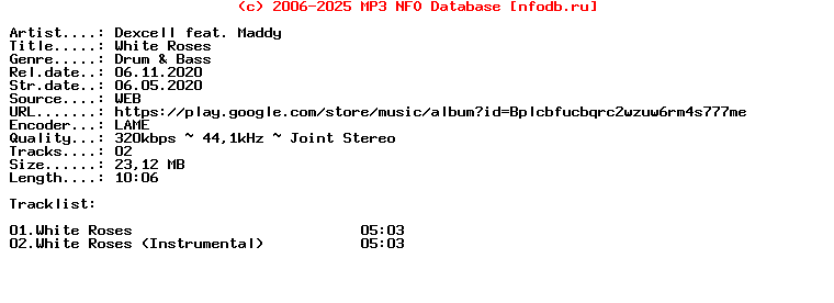 Dexcell_Feat._Maddy-White_Roses-(DXA001)-WEB-2020