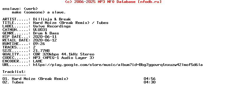 Dillinja_And_Break-Hard_Noize_(BREAK_REMIX)__Tubes-(VLV031)-WEB-2020