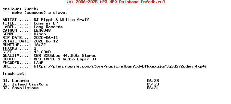 Dj_Pippi_And_Willie_Graff-Lunares_Ep-(LENG048)-WEB-2020