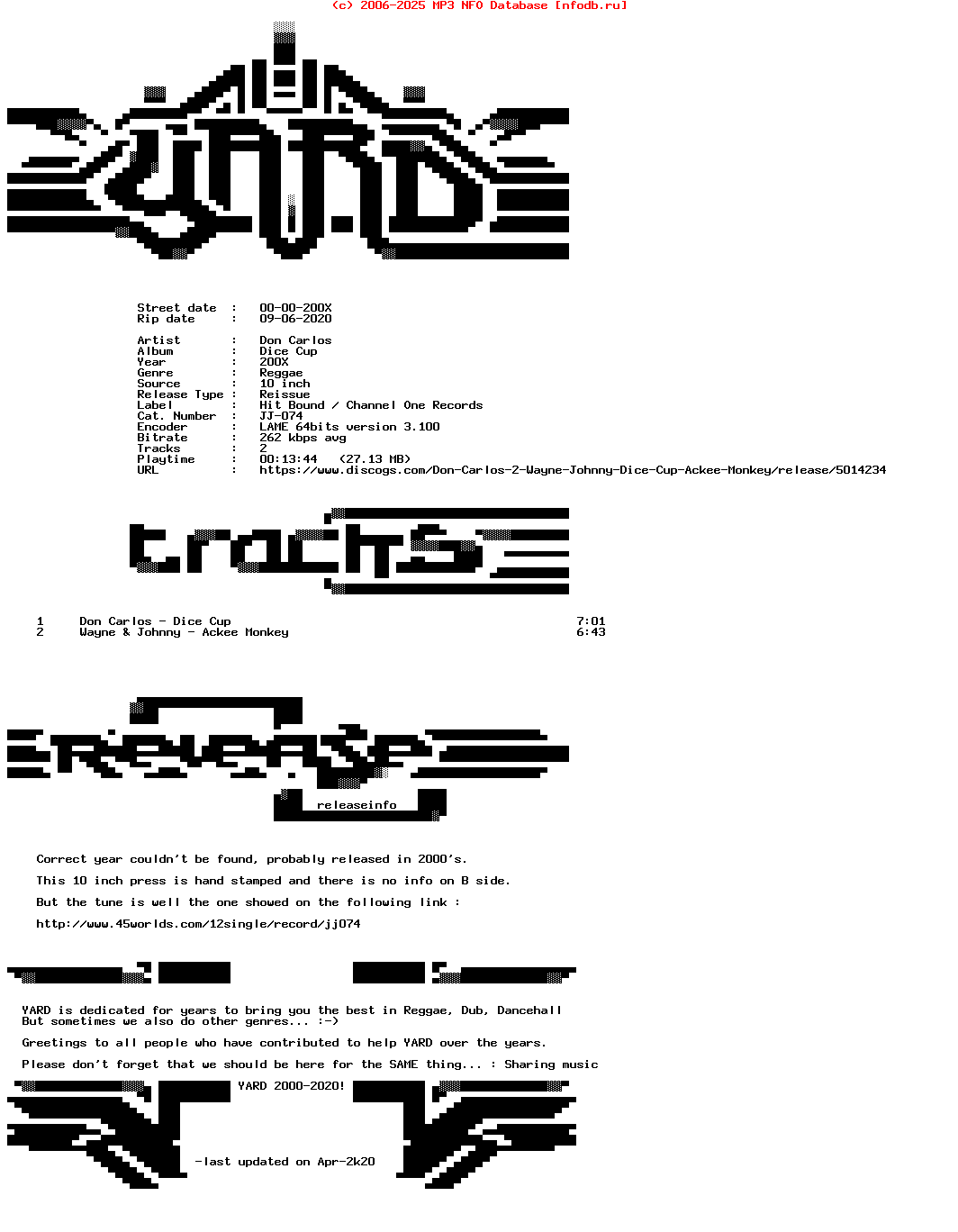 Don_Carlos-Dice_Cup-(JJ-074)-Reissue-10Inch_Vinyl-200X-YARD