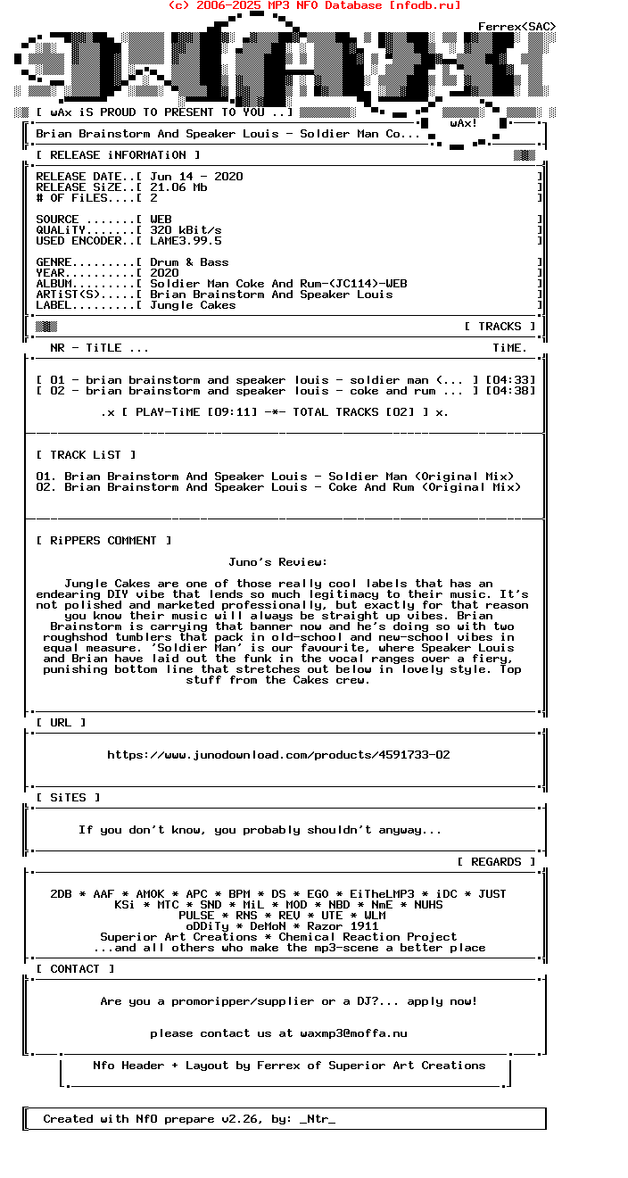 Brian_Brainstorm_And_Speaker_Louis-Soldier_Man_Coke_And_Rum-(JC114)-WEB-2020