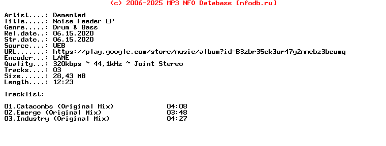 Demented-Noise_Feeder_Ep-(SUBPLATE079)-WEB-2020