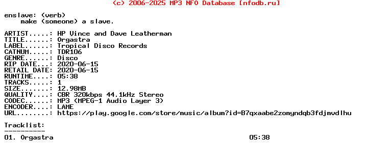 Hp_Vince_And_Dave_Leatherman-Orgastra-(TDR106)-Single-WEB-2020