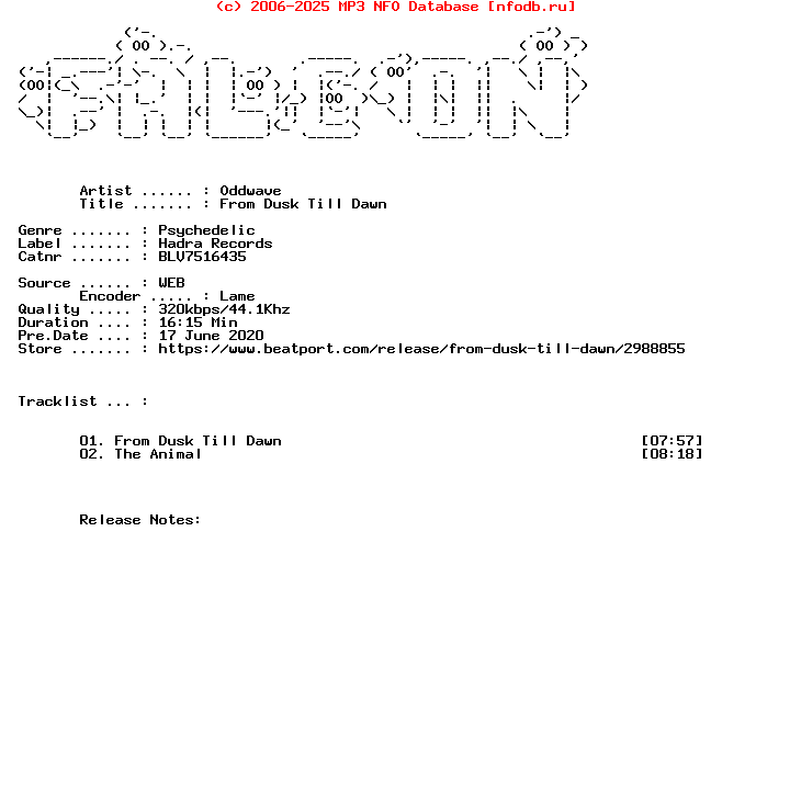 Oddwave-From_Dusk_Till_Dawn-WEB-2020-FALCON