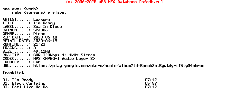 Luxxury-Im_Ready-(SPA086)-WEB-2020