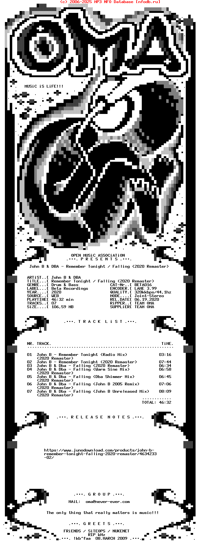 John_B_And_Dba--Remember_Tonight_-_Falling_(2020_REMASTER)-(BETA016)-WEB-2020-OMA