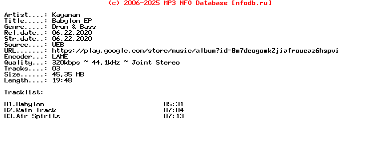 Kayaman-Babylon_Ep-(IDJR285)-WEB-2020