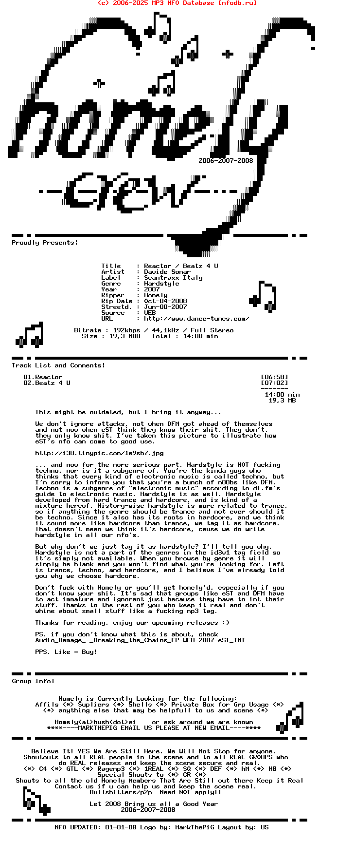 Davide_Sonar_-_Reactor__Beatz_4_U-WEB-(READ_NFO)-2007-Homely