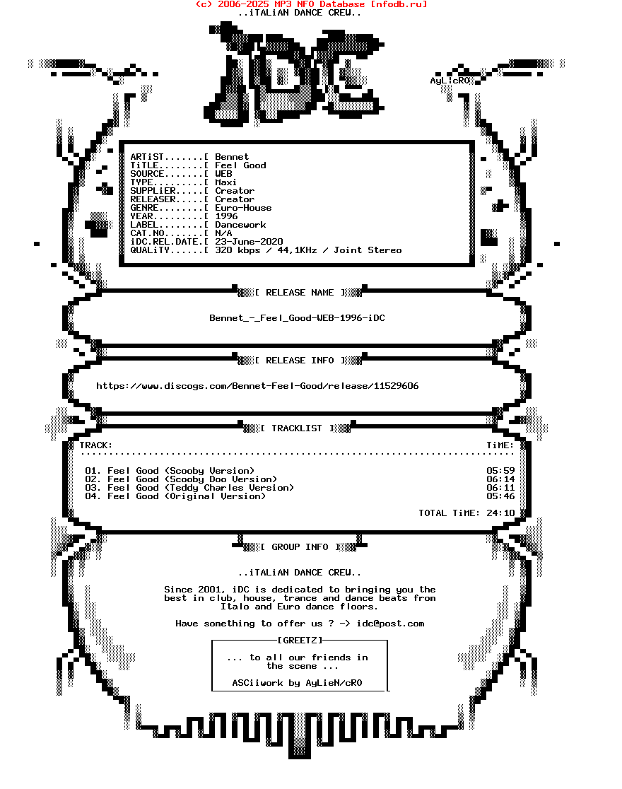 Bennet_-_Feel_Good-WEB-1996-iDC