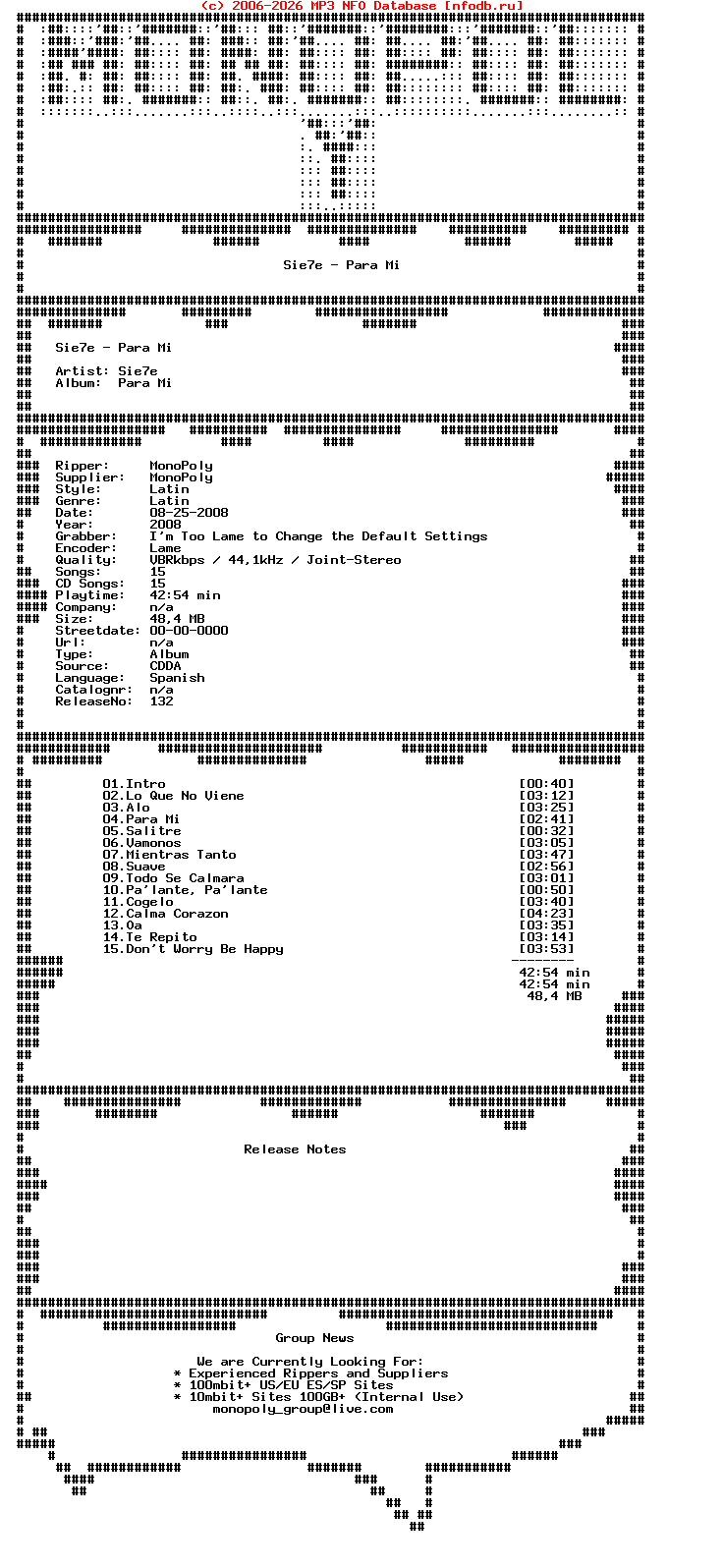 Sie7E-Para_Mi-SP-2008-MonoPoly