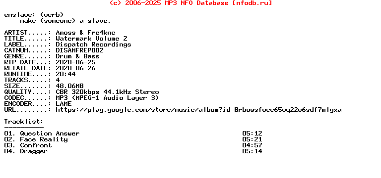 Amoss_And_Fre4Knc-Watermark_Volume_2-(DISAMFREP002)-WEB-2020