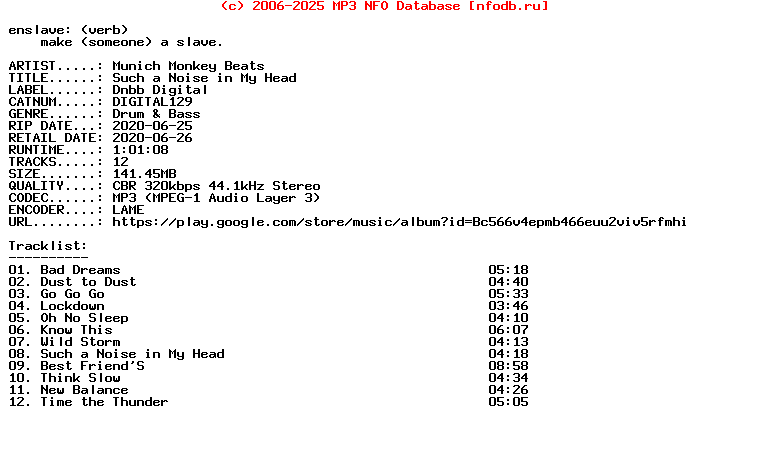 Munich_Monkey_Beats-Such_A_Noise_In_My_Head-(DIGITAL129)-WEB-2020