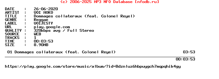 Voi_Moko-Dommages_Collateraux_(FEAT._COLONEL_REYEL)-Single-WEB-FR-2020