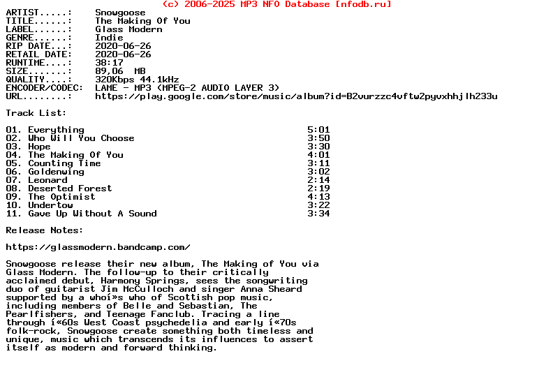 Snowgoose-The_Making_Of_You-2020