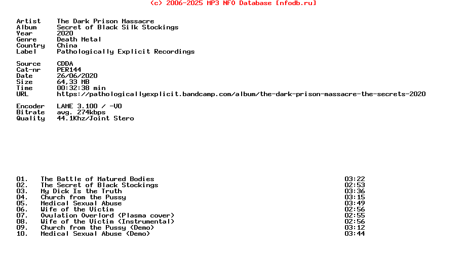 The_Dark_Prison_Massacre-Secret_Of_Black_Silk_Stockings-Reissue-CDEP-2020