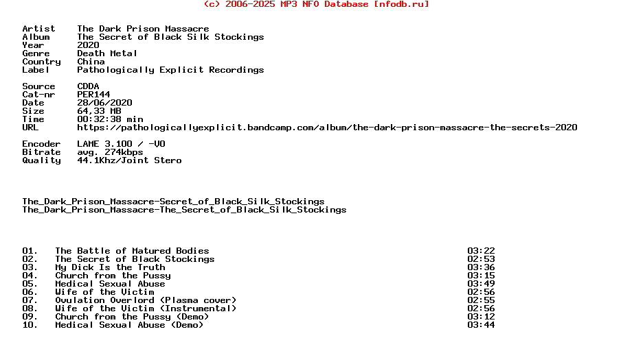 The_Dark_Prison_Massacre-The_Secret_Of_Black_Silk_Stockings-REPACK-Reissue-CDEP-2020