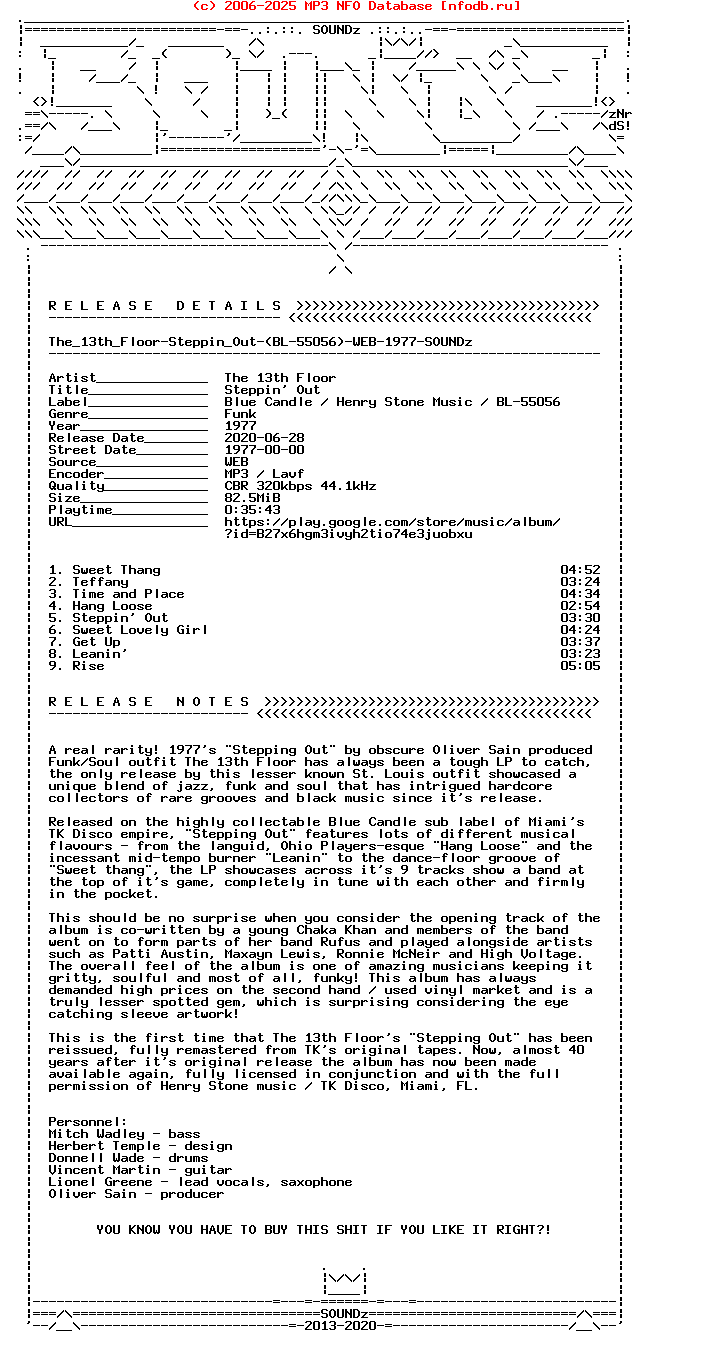 The_13Th_Floor-Steppin_Out-(BL-55056)-WEB-1977-Snz