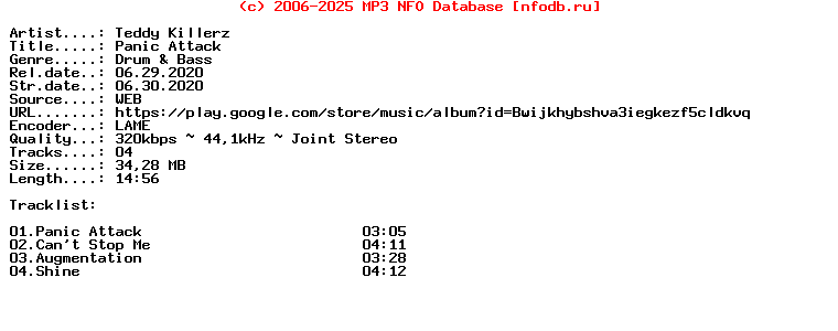 Teddy_Killerz-Panic_Attack-(NRPNK009)-WEB-2020