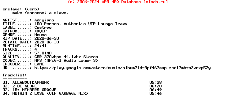 Adryiano-100_Percent_Authentic_Vip_Lounge_Traxx-(XXVIP)-WEB-2020