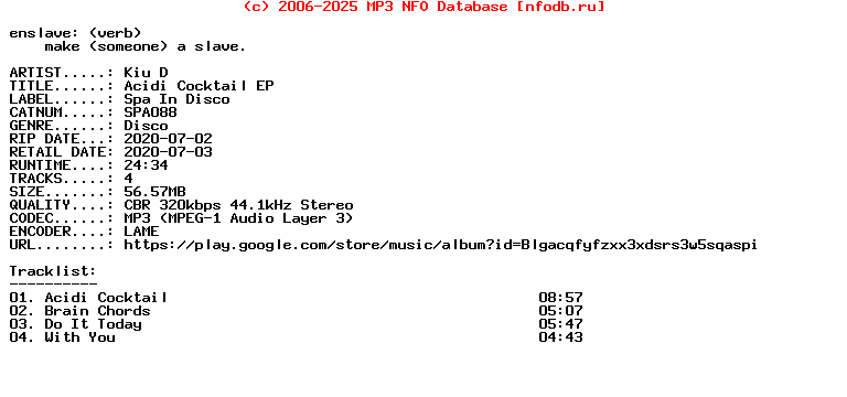 Kiu_D-Acidi_Cocktail_Ep-(SPA088)-WEB-2020