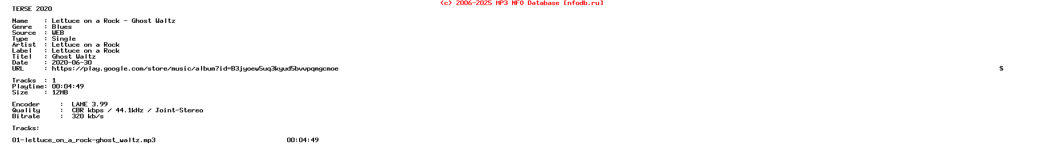 Lettuce_On_A_Rock-Ghost_Waltz-Single-WEB-2020-Terse