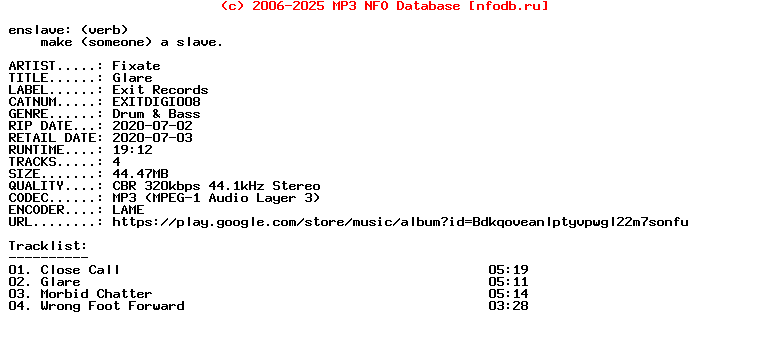 Fixate-Glare-(EXITDIGI008)-WEB-2020