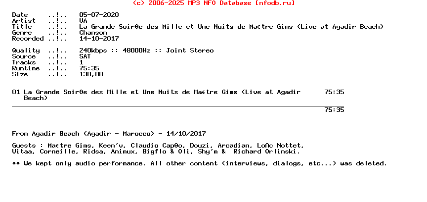VA-La_Grande_Soiree_Des_Mille_Et_Une_Nuits_De_Maitre_Gims_(LIVE_AT_AGADIR_BEACH)-Dvbs-FR-2017