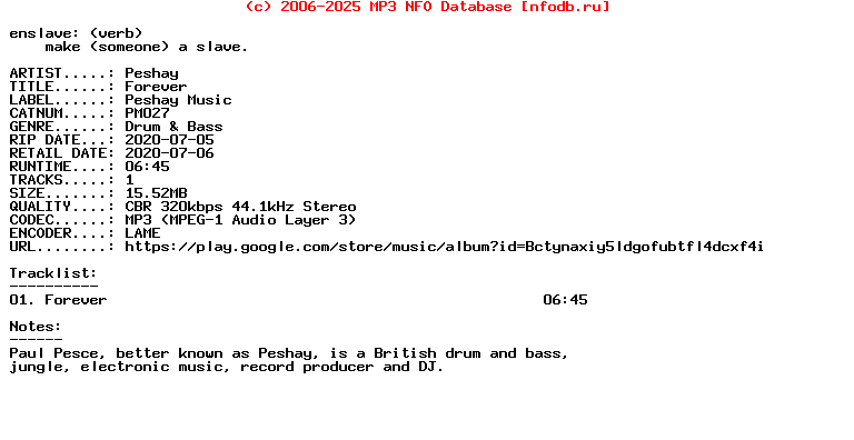 Peshay-Forever-(PM027)-Single-WEB-2020