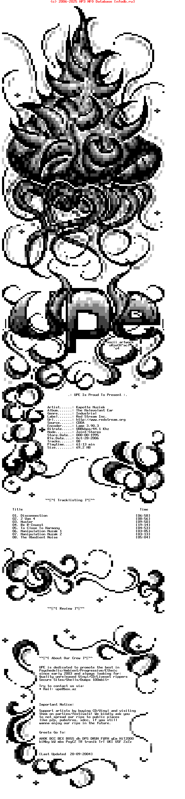 Kapotte_Muziek_-_The_Malevolant_Ear-1995-UPE