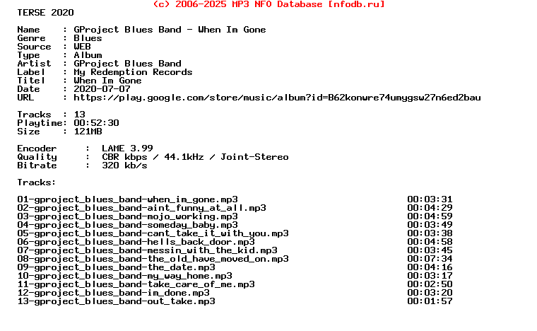 Gproject_Blues_Band-When_Im_Gone-WEB-2019-Terse