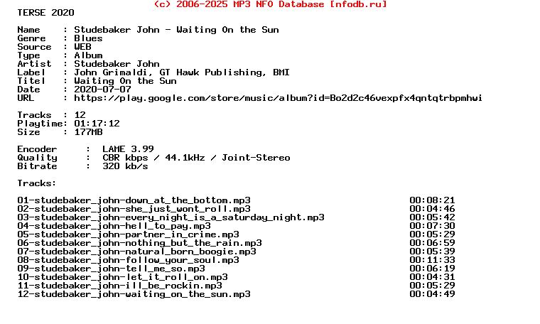 Studebaker_John-Waiting_On_The_Sun-WEB-2008-Terse