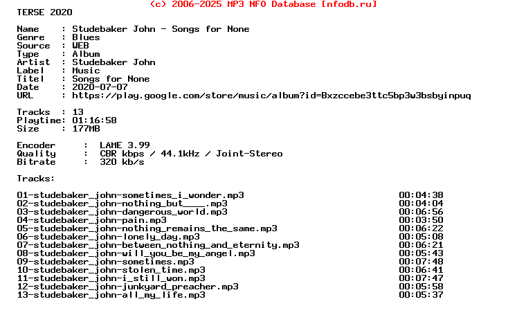 Studebaker_John-Songs_For_None-WEB-2017-Terse