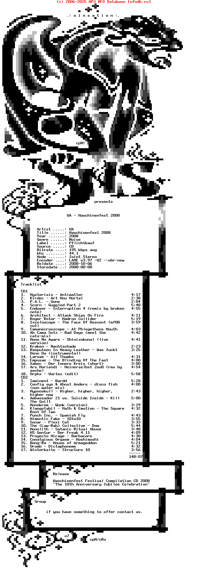 VA-Maschinenfest_2008-2008-2CD
