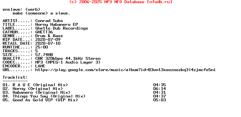 Conrad_Subs-Horny_Habanero_Ep-(GHETT36)-WEB-2020