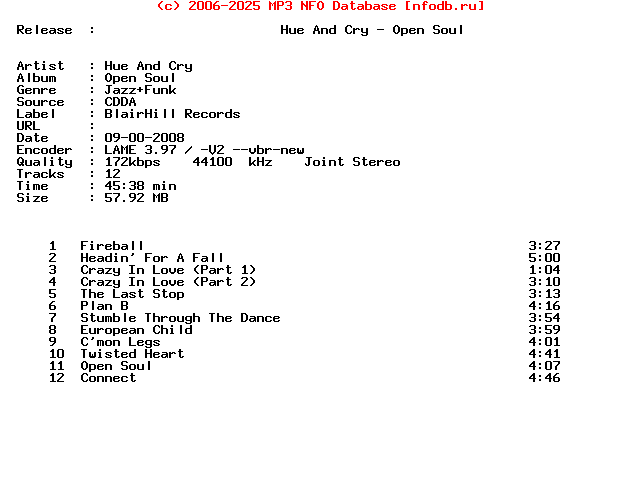 Hue_And_Cry-Open_Soul-(BLAIR1P)-Promo_CD-2008