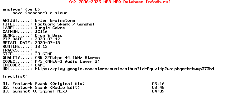 Brian_Brainstorm-Footwork_Skank__Gunshot-(JC116)-WEB-2020